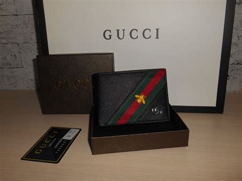 portfel męski gucci|Men's Designer Wallets: Leather Accessories .